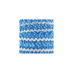 Serpentine fantaisie à pois bleu