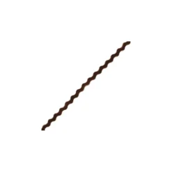 Serpentine velours 8 mm - taupe x 1 m
