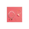 Set de 2 glands 22mm Rico Design - Rose