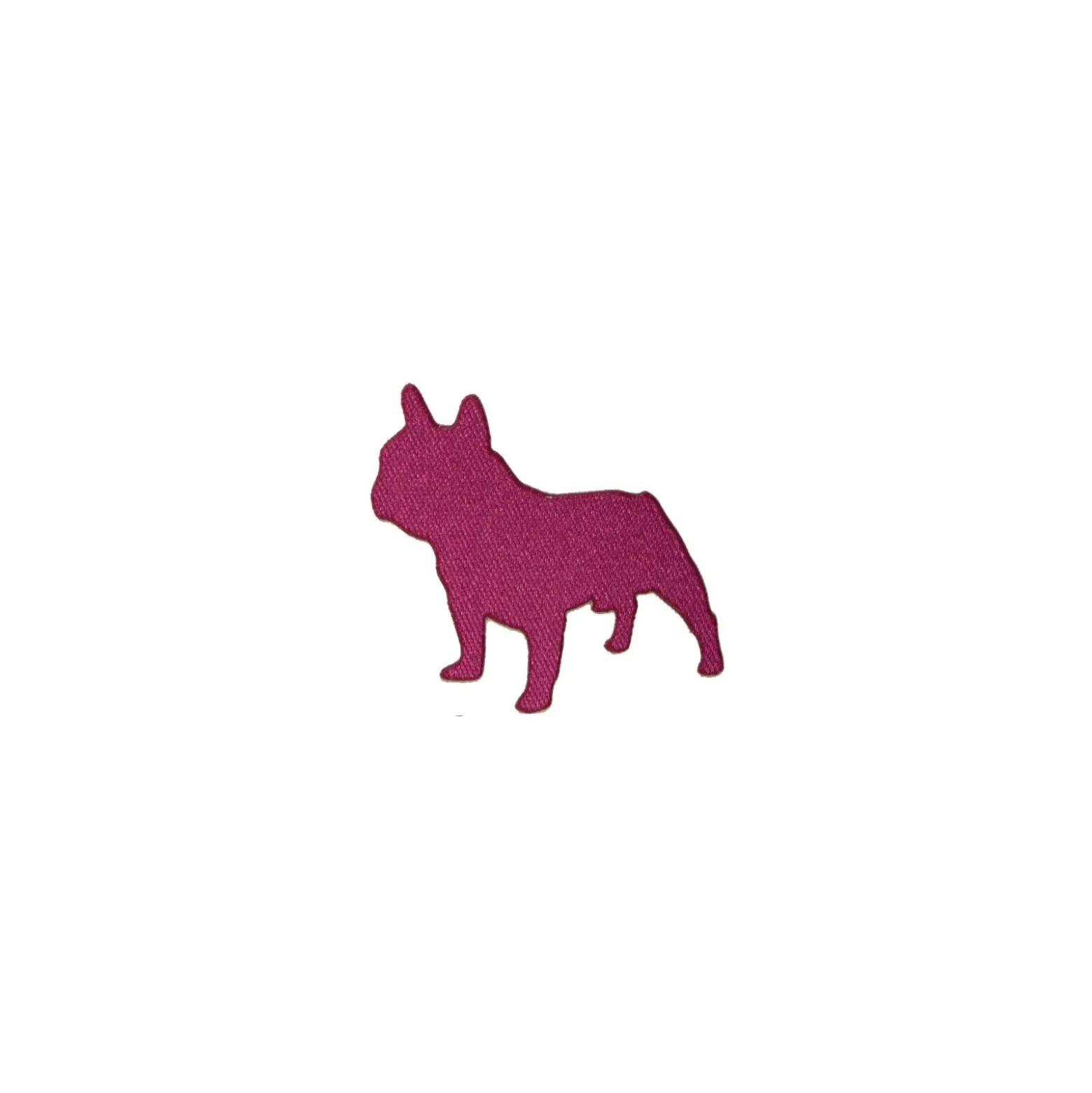 ♥ Stickers Tex Style Chien - fuchsia ♥
