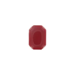 Strass à coudre émaillé rouge carmin