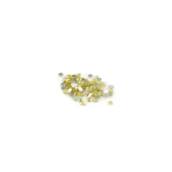 Strass rond à coudre India jaune pâle (lot de 100)