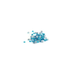 Strass rond à coudre India turquoise (lot de 100)