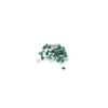 Strass rond à coudre India vert emeraude (lot de 100)