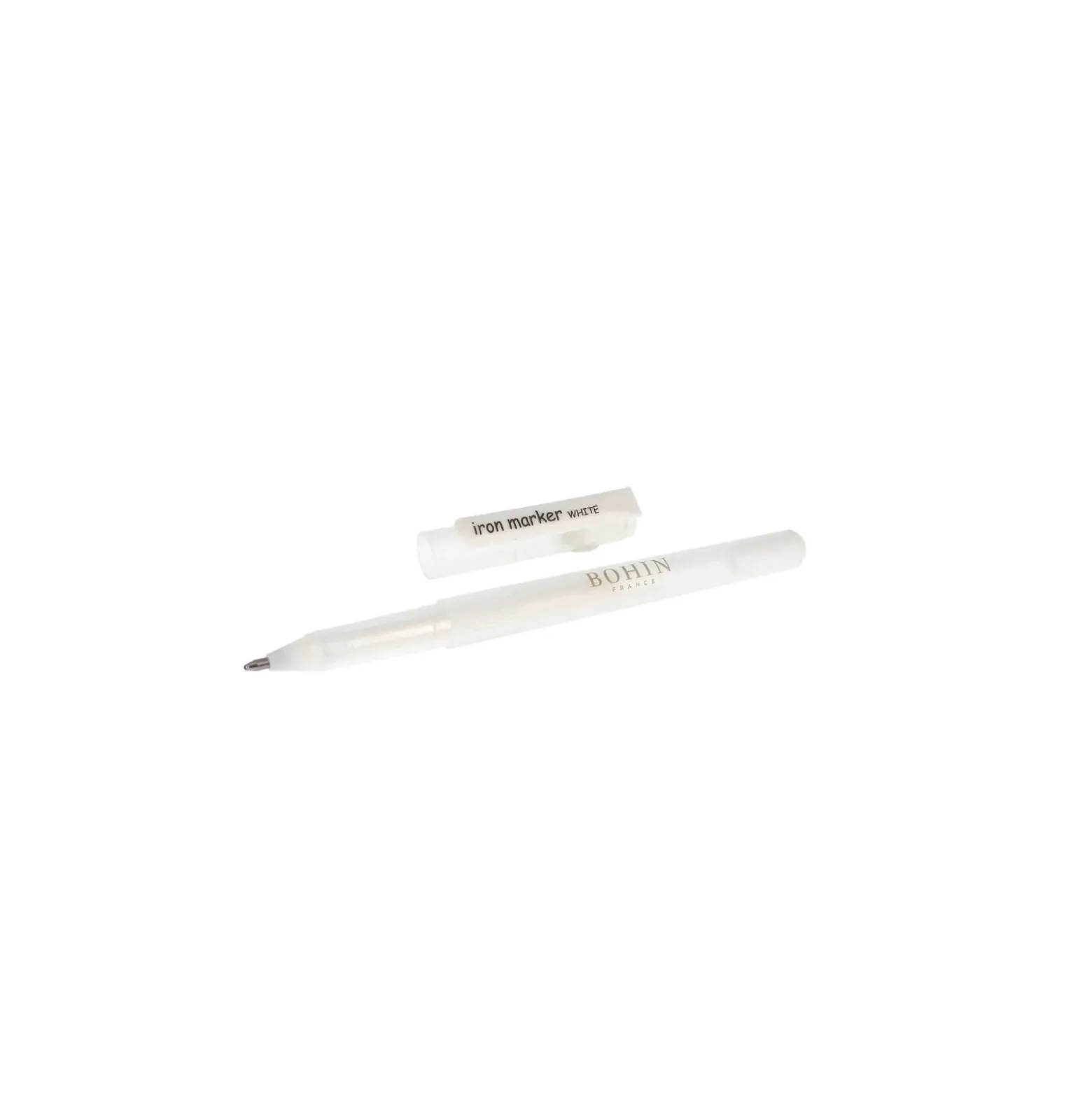Stylo spécial tissu effaçable au fer Bohin - blanc