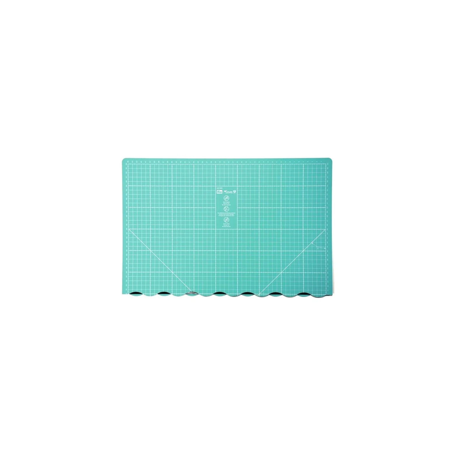 Tapis de découpe pliable Prym Love 45 x 60cm - vert d'eau