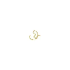 ♥ Thermocollant Ancre ornement doré - blanc ♥