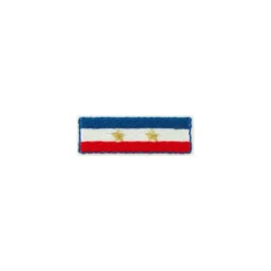 Thermocollant Bleu Blanc Rouge - Drapeau étoiles dorées