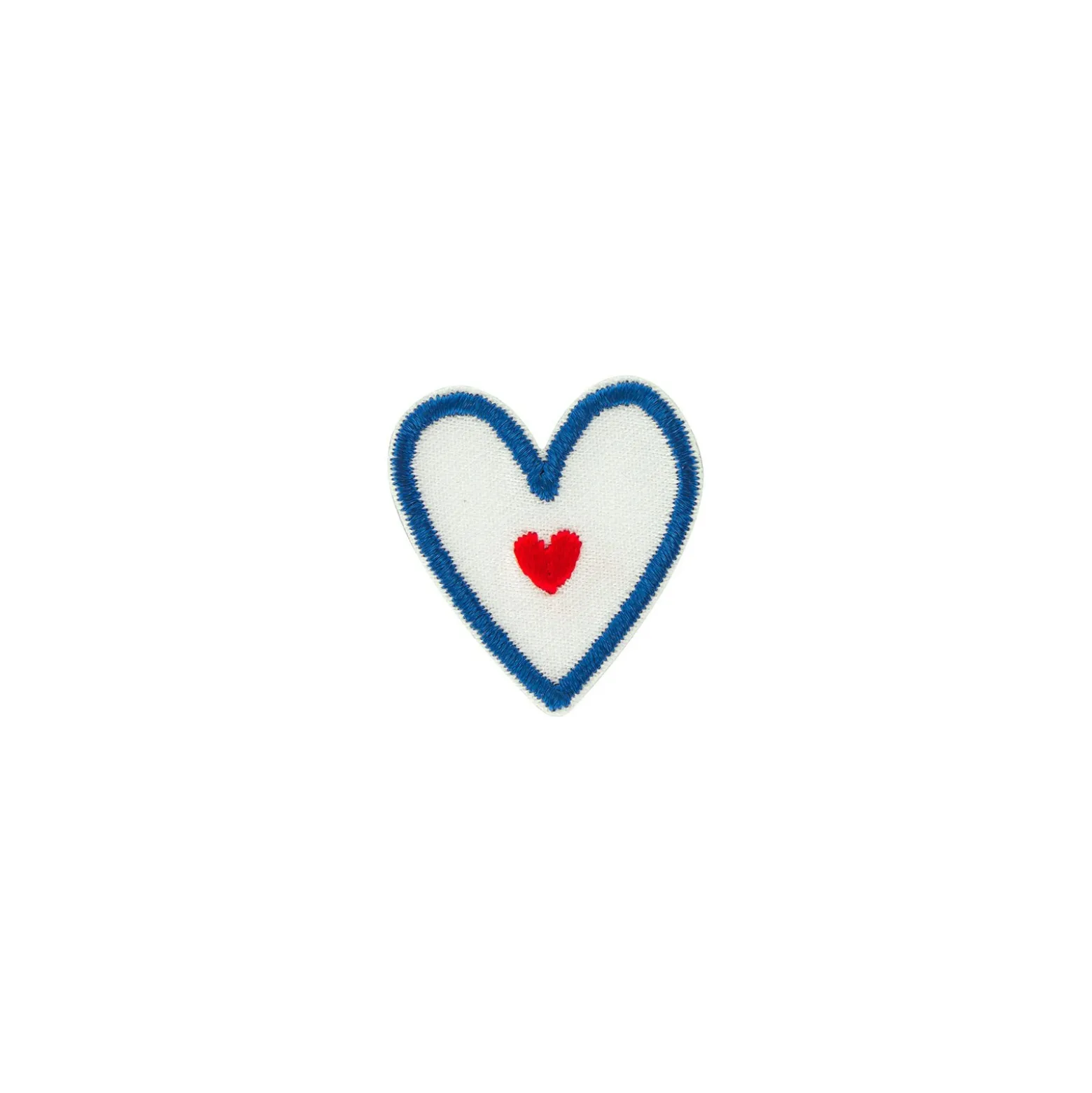 Thermocollant Bleu Blanc Rouge - Coeur