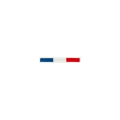 Thermocollant Bleu Blanc Rouge - Drapeau allongé
