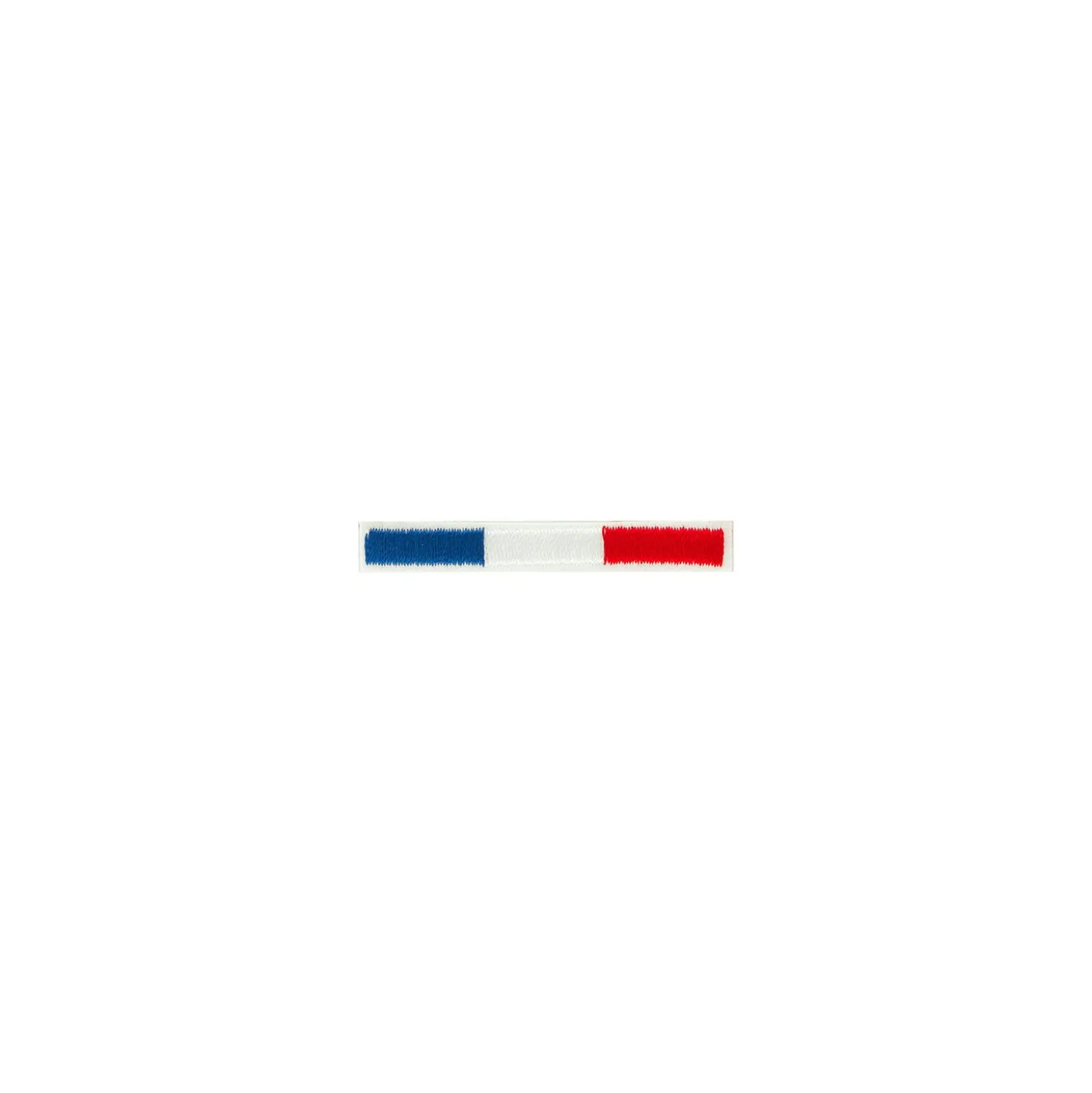 Thermocollant Bleu Blanc Rouge - Drapeau allongé
