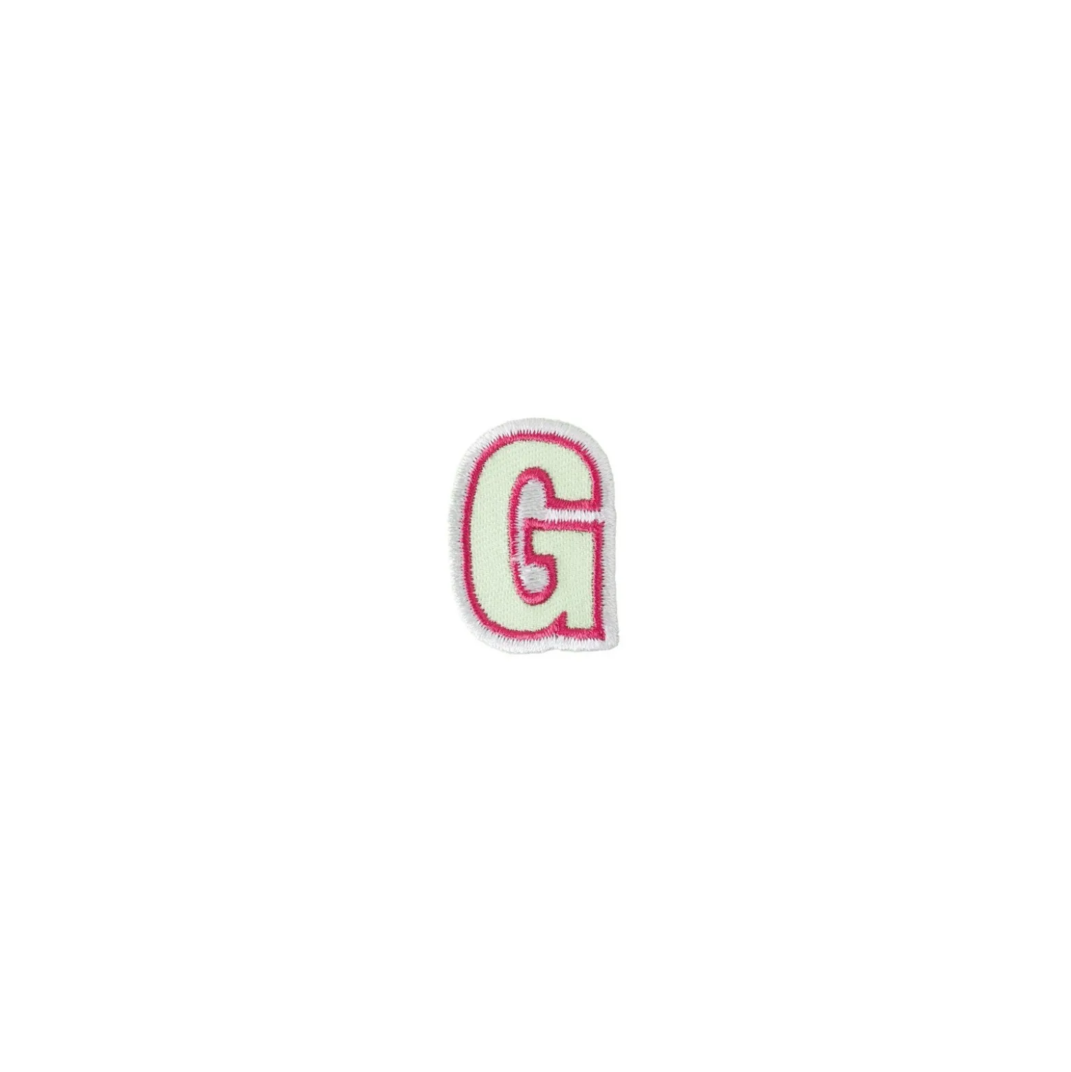 ♥ Thermocollant brodé Alphabet Fun - G ♥