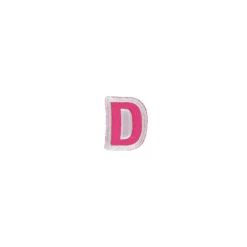 ♥ Thermocollant brodé Alphabet Fun - D ♥