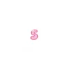 ♥ Thermocollant brodé Kids numbers - 5 ♥