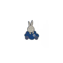 Thermocollant brodé Lapinou - bleu