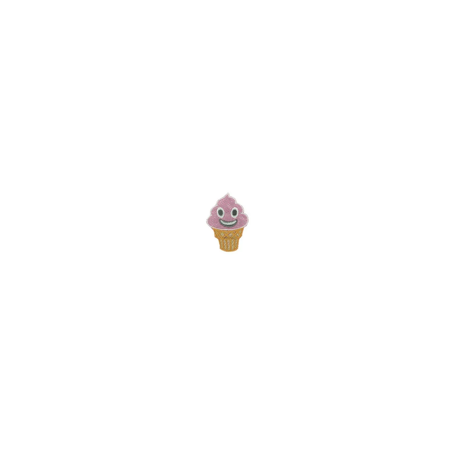 ♥ Thermocollant brodé sequins Tiny wonderland - glace ♥