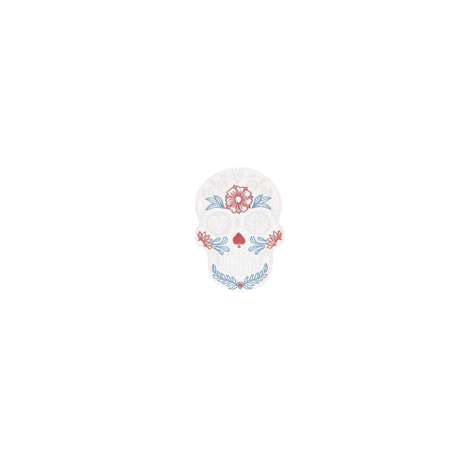 Thermocollant Calavera - blanc