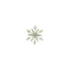Thermocollant flocon de neige médium - argent