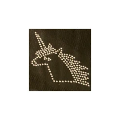 ♥ Thermocollant Joli strass - Licorne ♥
