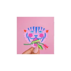 Thermocollant Malicieuse - Tigre rose