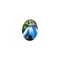 Thermocollant toile ovale Cendrillon G