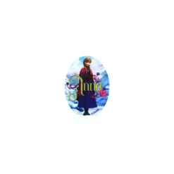 ♥ Thermocollant toile ovale La Reine des Neiges - Anna ♥