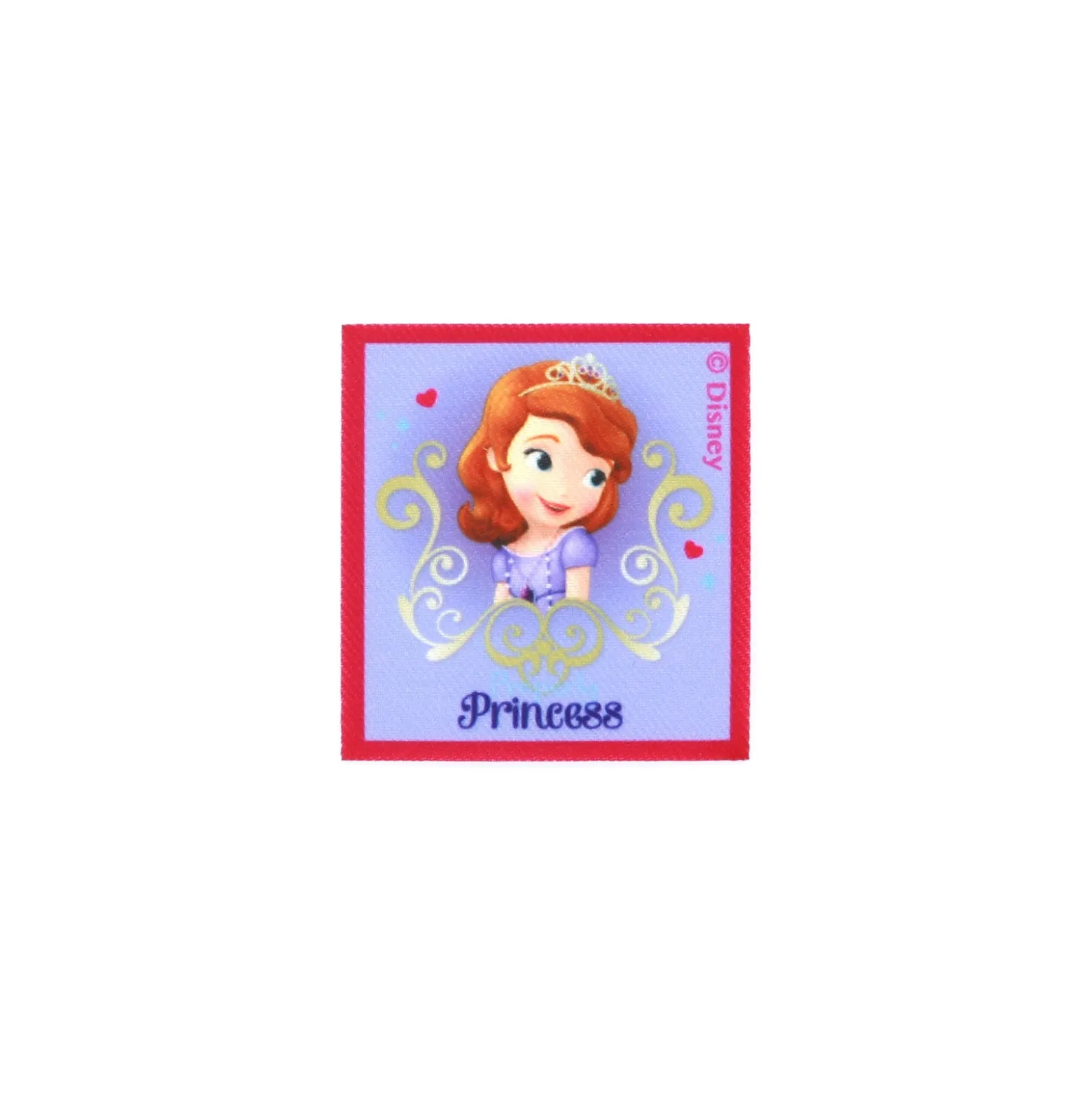 ♥ Thermocollant Toile Princesse Sofia Love ♥