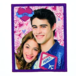 ♥ Thermocollant Toile Violetta et Tomas ♥