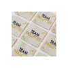 Étiquettes tissées à coudre - Team paillettes