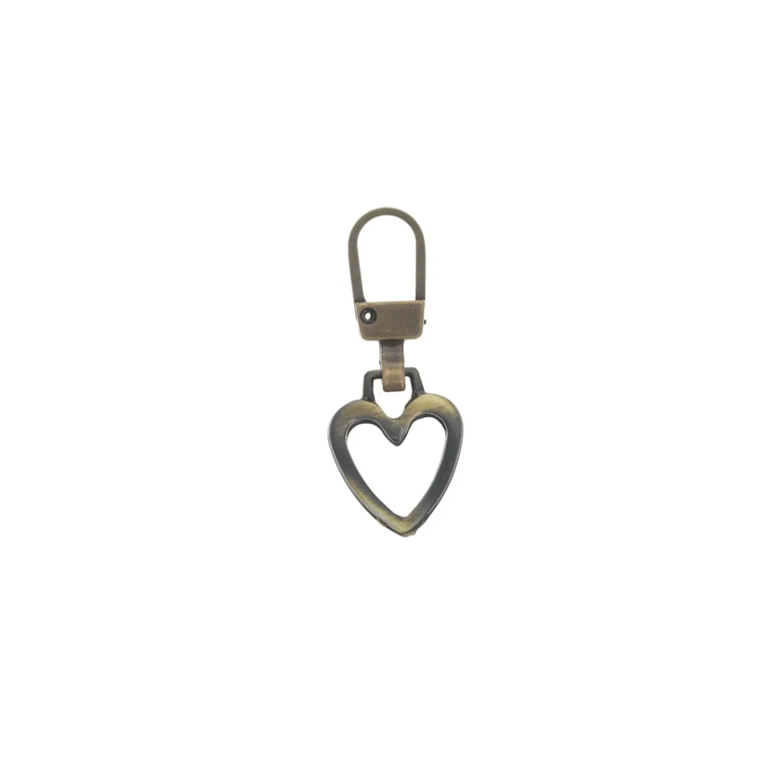 Tirette métal Cuore - bronze