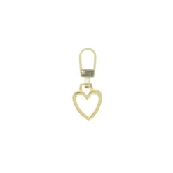 Tirette métal Cuore - doré