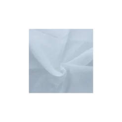 Tissu alimentaire mousseline coton fin 50g/m2 Céleste - blanc