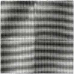 Tissu bengaline stretch vichy - noir