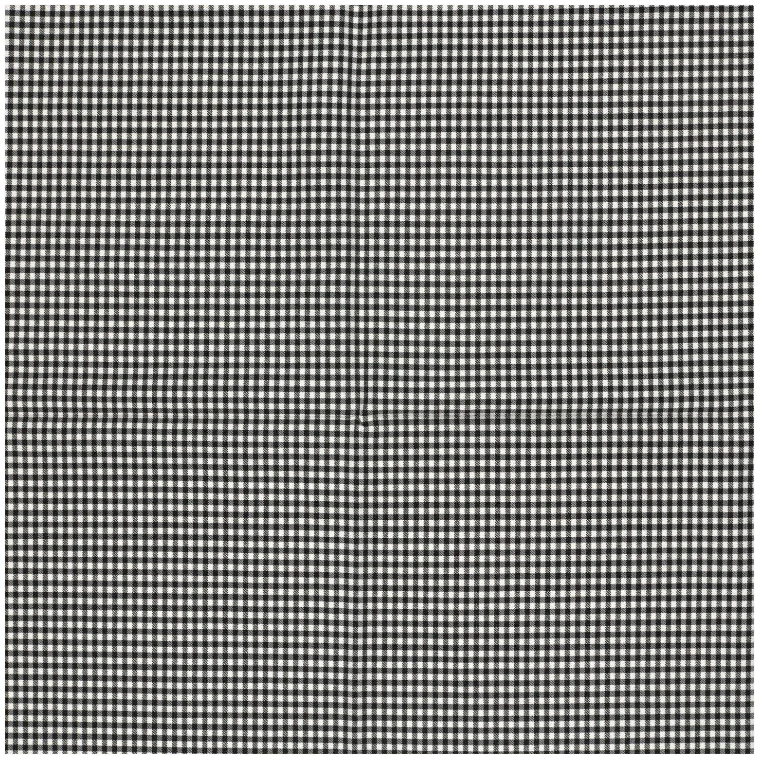 Tissu bengaline stretch vichy - noir