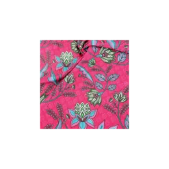 Tissu broderie anglaise festonné Aya - fuchsia