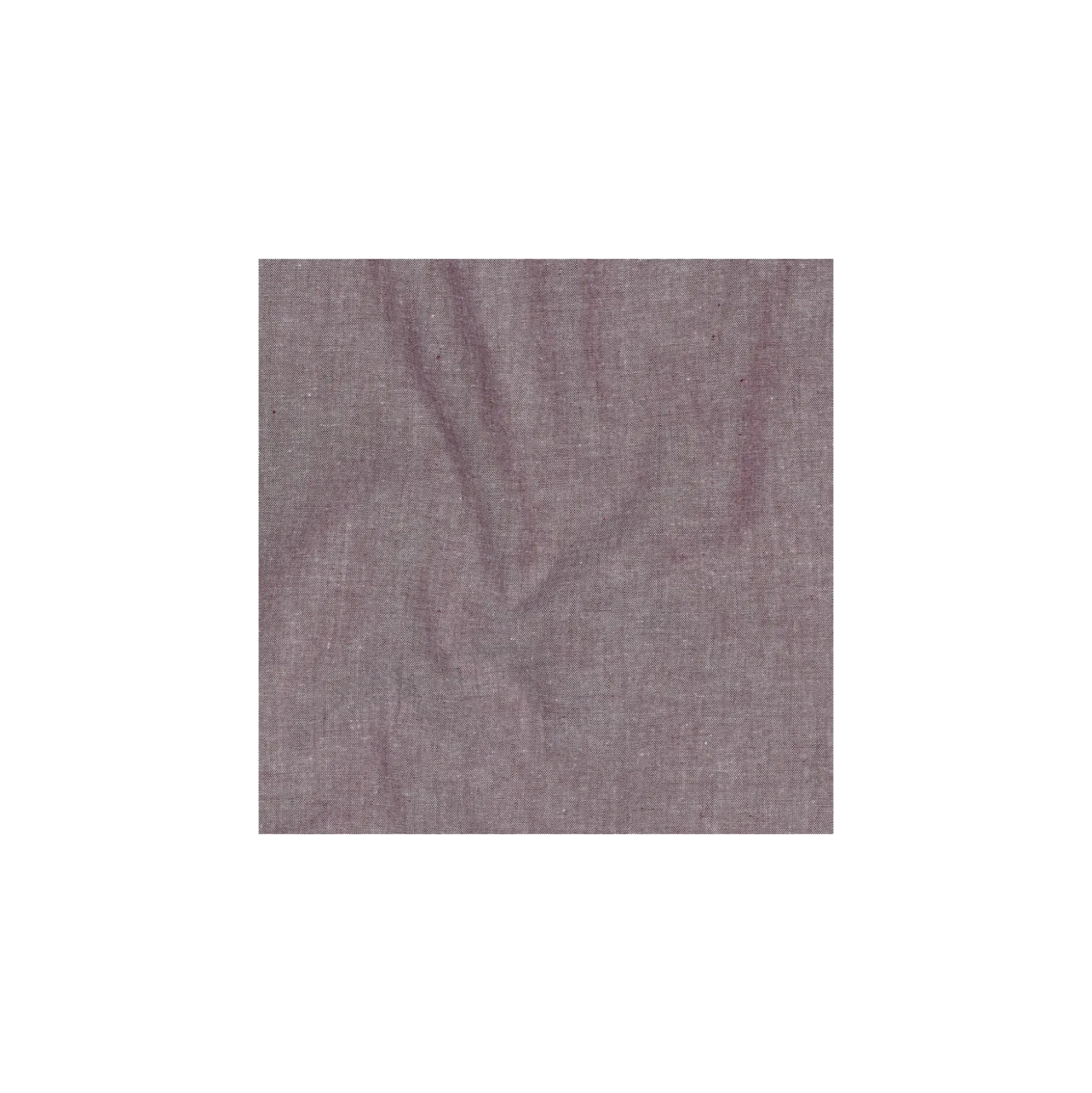 Tissu chambray - aubergine