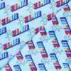 Tissu coton Bisounours believe - bleu