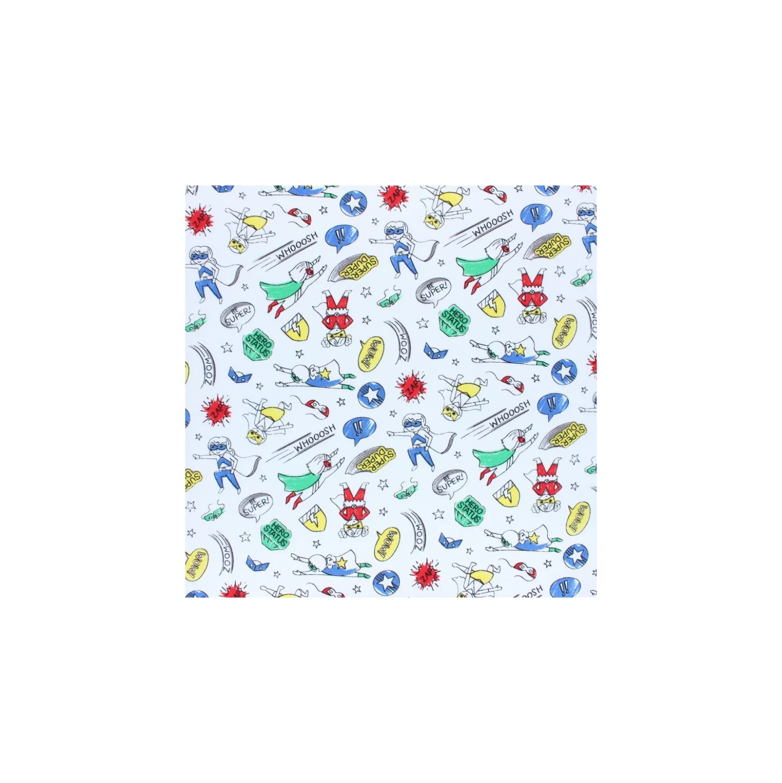 Tissu coton Camelot Fabrics Heroes - Hero Girl