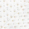 Tissu coton cretonne Fairy bunny - blanc