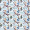 Tissu coton cretonne Space Jam A new legacy - blanc