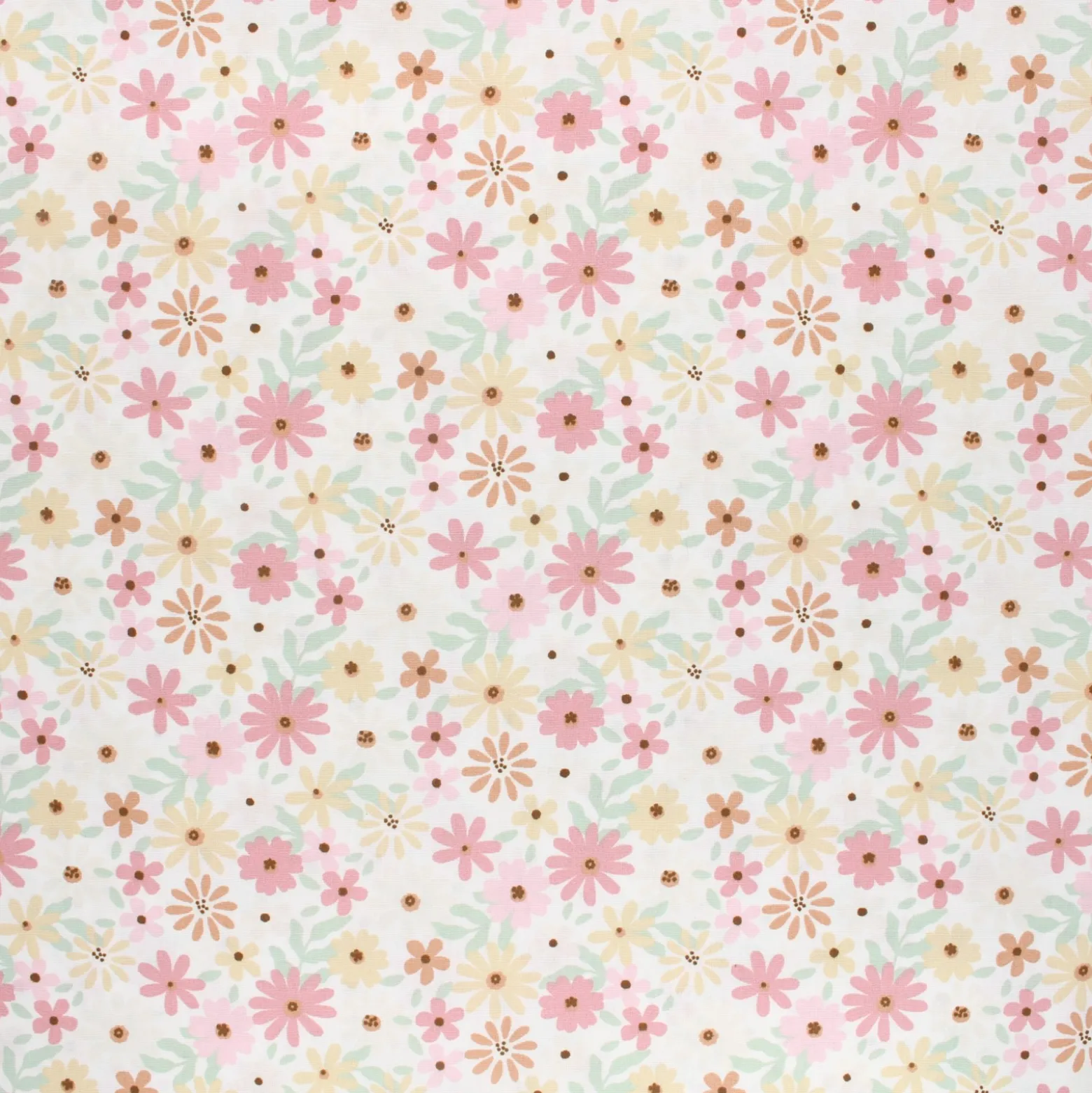 Tissu coton enduit Poppy Castles