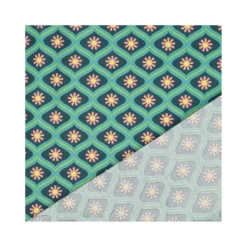 Tissu coton enduit Swinglow - vert
