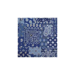 Tissu coton Farwest - bleu