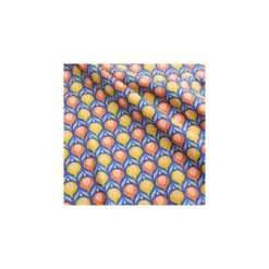 Tissu coton Luka - bleu
