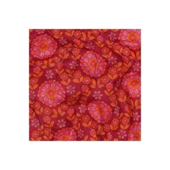 Tissu coton matelassé réversible Clem - rose