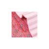 Tissu coton matelassé réversible Santal - rose