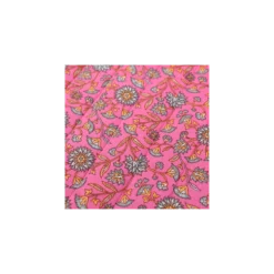 Tissu coton matelassé réversible Santal - rose