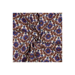 Tissu coton matelassé réversible Clem - écru