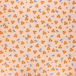 Tissu coton Ode to poppies - Delicate dragonflies - rose poudré