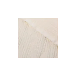 Tissu coton surpiqué - écru